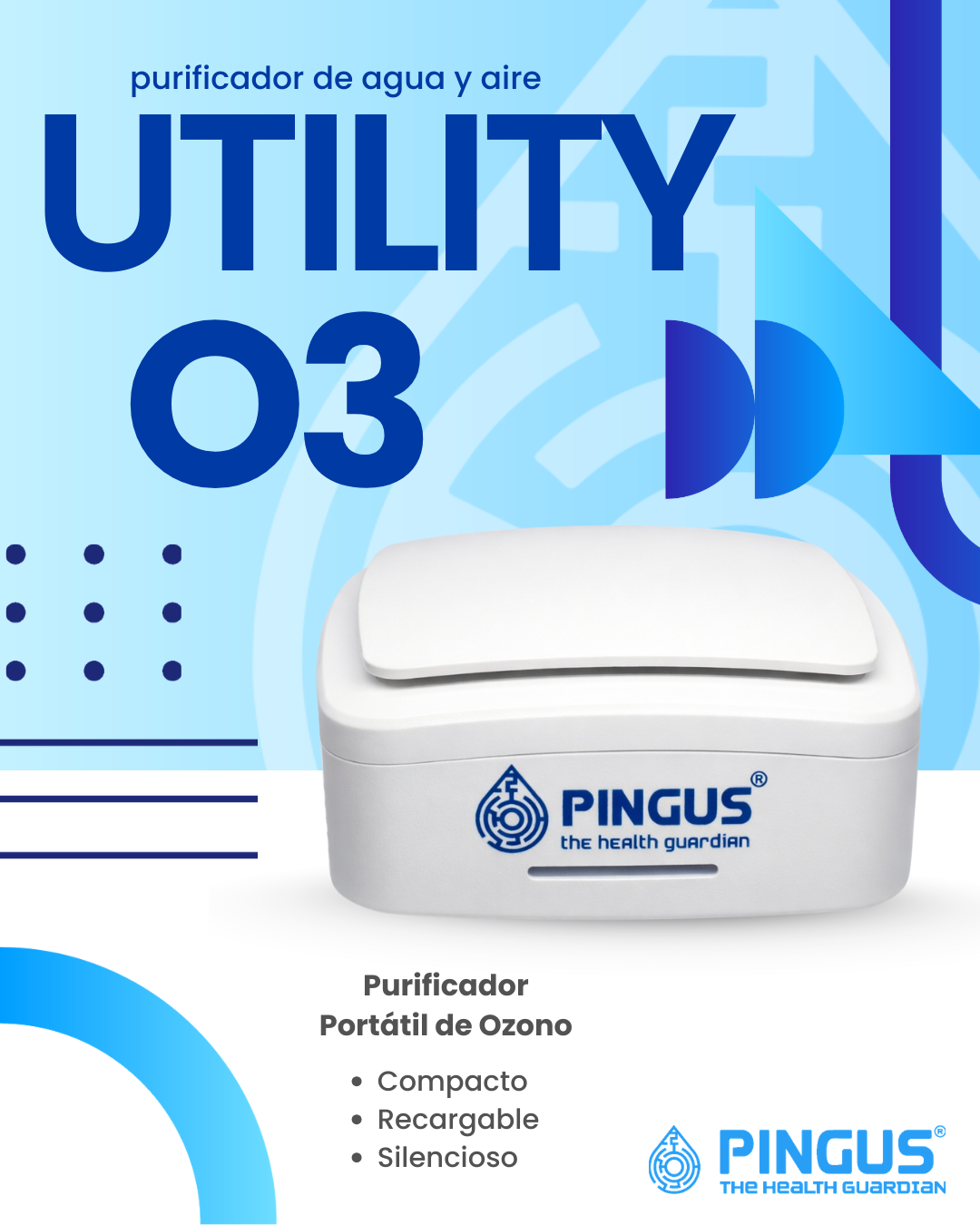 Purificador de Aire UTILITY O3