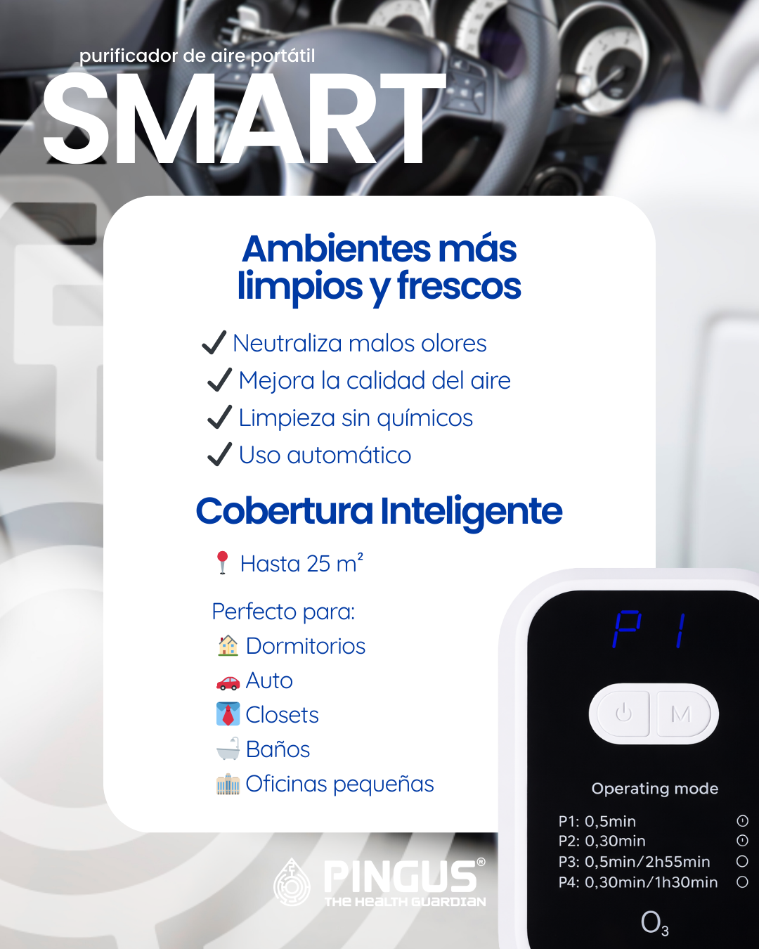 Purificador de aire SMART