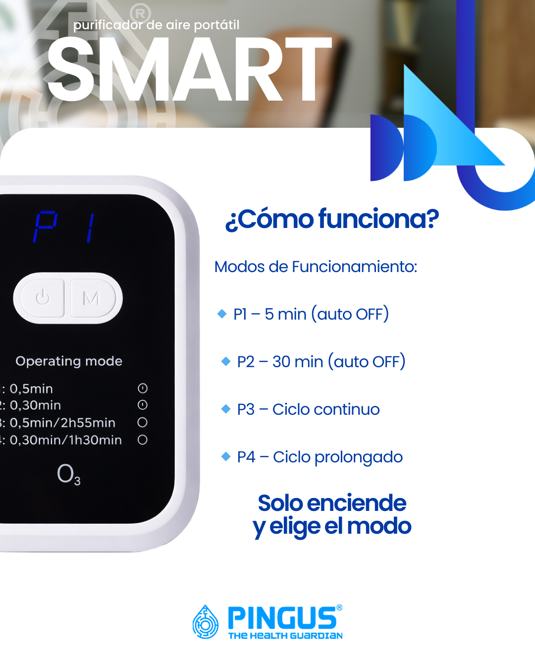 Purificador de aire SMART