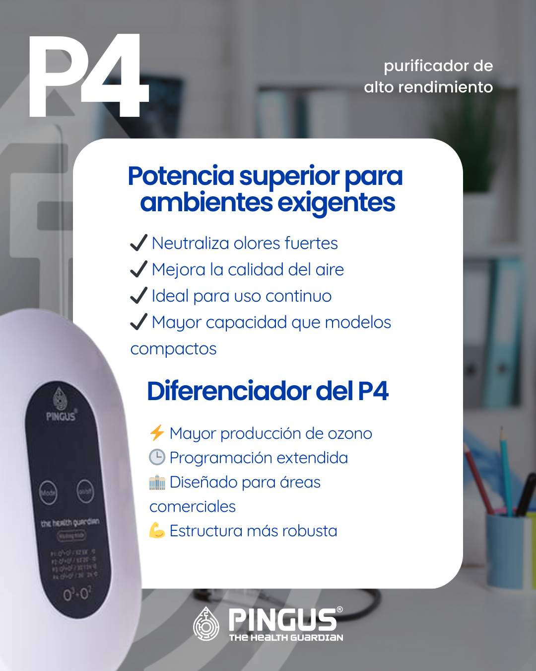 Purificador de aire P4