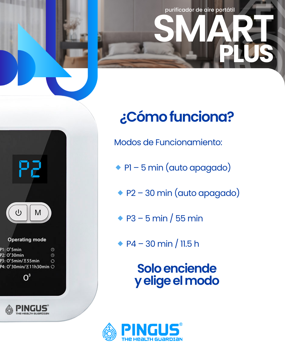 Purificador de aire SMART PLUS