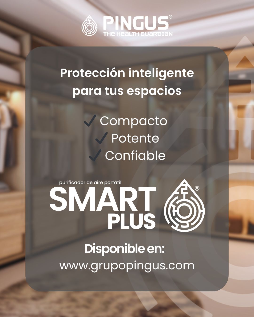 Purificador de aire SMART PLUS