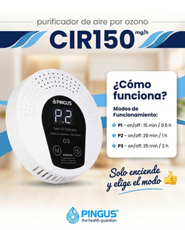 Generador de OZONO Inteligente CIR 150 mgh miniatura 5
