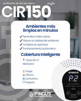Generador de OZONO Inteligente CIR 150 mgh miniatura 6